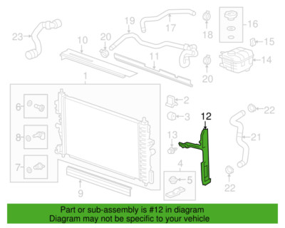 OEM GM Engine Coolant Thermostat Gasket Seal – 1.6L / 1.8L 2008–2016 Chevy – Part 25189205