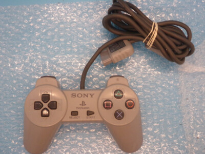 Official Playstation PS1 Controller (Gray) Used