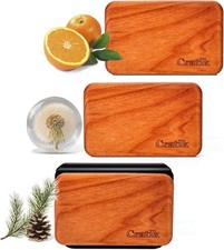 Car Air Freshener - Wood Air Freshener - Car Odor Eliminator for Visor Clip-Vari