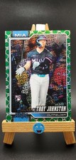 2026 Topps Series 1 Troy Johnston RC Green Spring Training #'d/99 #317 Marlins