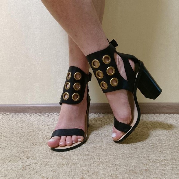 Women By Malene Birger Heels Black Leather 38