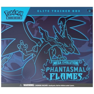 Pokemon TCG: Mega Evolution Phantasmal Flames Elite Trainer Box
