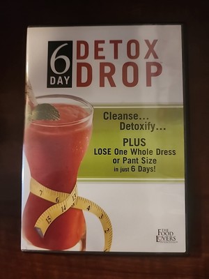 6 Day Detox Drop, Cleanse Detoxify Plus DVD