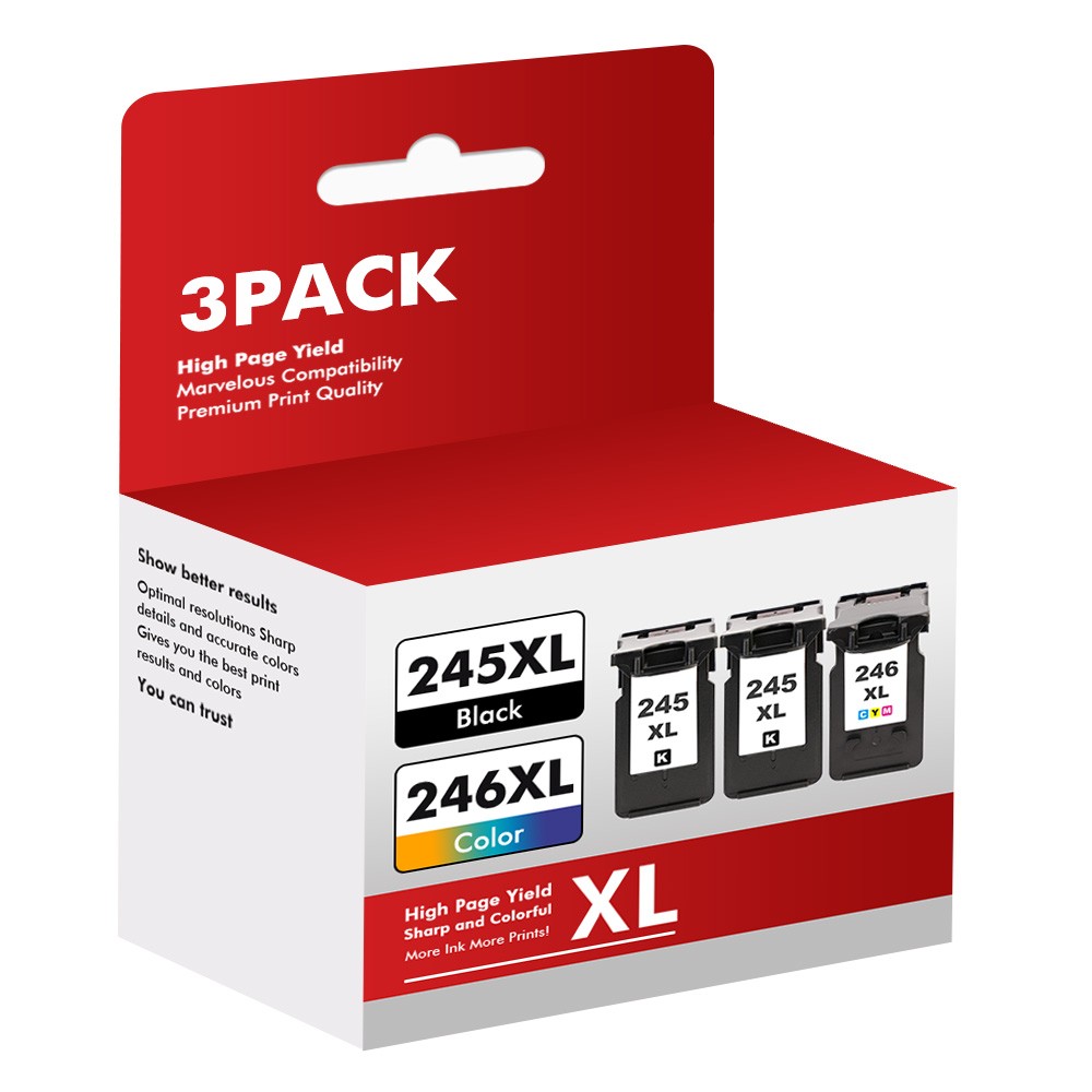 PG-245XL CL-246XL Ink Cartridge for Canon PIXMA MG2522 MG2520 TR4520 MX490 MX492