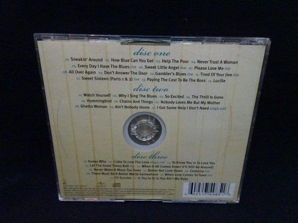B.B. King – Playlist Plus - 3CD - NM - ORIGINAL CASE! - Image 4 of 4