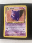 Gengar 20/62 Fossil Non Holo Rare Pokemon Card WOTC LP EXCELLENT