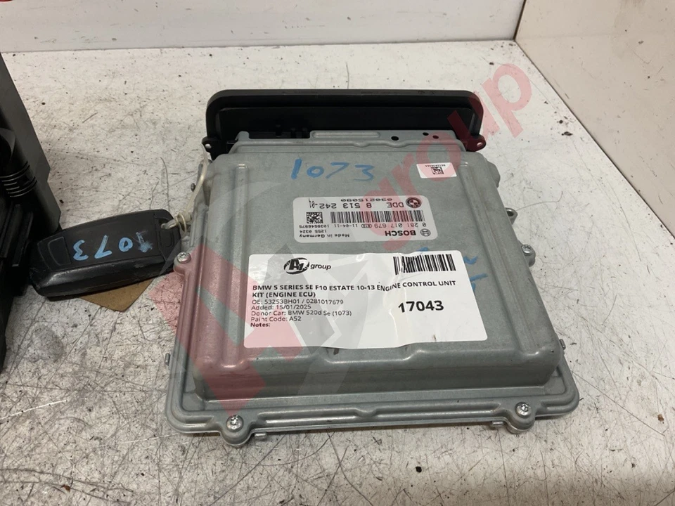 KIT CENTRALINA MOTORE BMW SERIE 5 SE F10 STATION WAGON 10-13 (MOTORE ECU) - Immagine 4 di 4