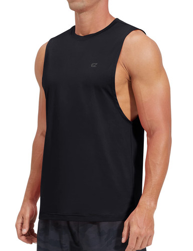 Men's Workout Tank Top Gym Muscle Sleeveless Shirts Quick Dry Athletic Bodybu... - Picture 2 of 6