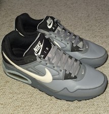 Nike Air Max Skyline Leather 409999-010 Used Trainers Grey White Black UK 11