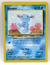 Pokémon TCG Wooper 71/75 Neo Discovery Basic 50 HP - 1st EDITION LP on eBay