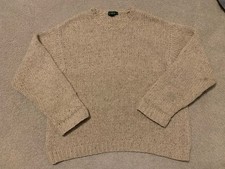 VTG J.Crew Sweater Mens XL Oarsman Wool Fisherman Chunky Heavy