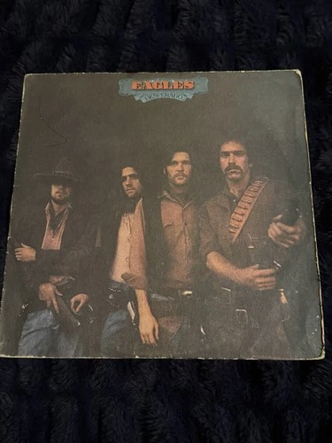 Eagles - Desperado 1973 US 1st Press SD 5068 Strong VG+/VG+ Textured Sleeve