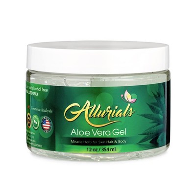 After Sun All Natural Aloe Vera Gel - 100% Pure & Organic Moisturizer Hydrates