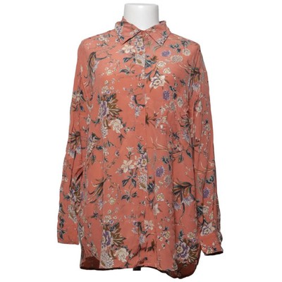 August Silk, Bluse, Größe: 2XL, Pink/Mehrfarbig, Seide, Blumen, Damen #lPN