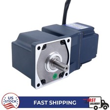 Brushless DC Geared Motor 24V 40W 60RPM 4.59Nm w/ 50:1 Right Angle Gearbox