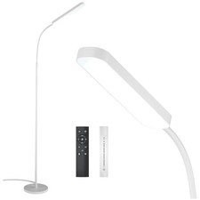 15W LED Floor Lamp, 1000lm with Adjustable Colors  Remote Control - Modern D...