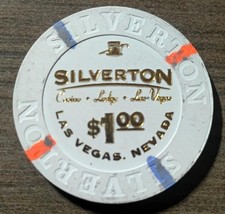 $1 Chip, Silverton Casino Foil, Las Vegas, Nevada $1 Chip, Silverton Casino Foil, Las Vegas, Nevada