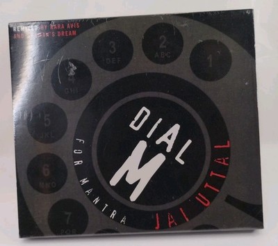 JAI UTTAL ''Dial M For Mantra'' (CD 1991) Rara Avis Remixed 10-Tracks NEW SEALED!