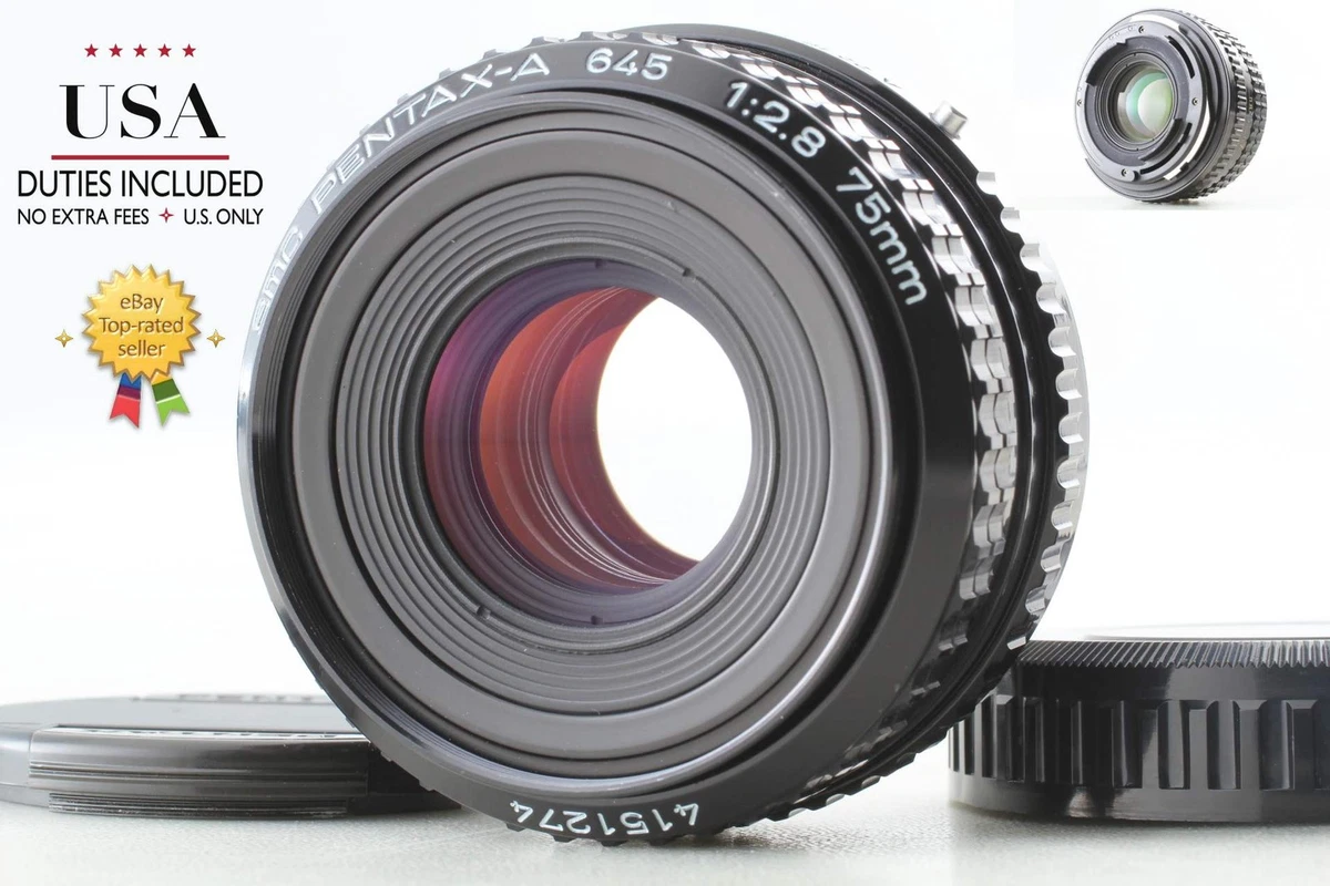 75mm Focal f/2.8 Camera Lenses Pentax 645 Mount for sale | eBay