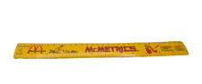Vintage McDonalds McMetrics Metal Ruler Made in USA