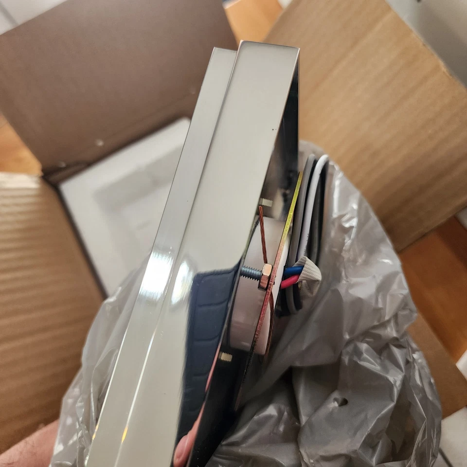 Tech Lighting 700BXSC-LED Boxie Small LED Flush Mount Ceiling Fixture - Chrome - Image 4 of 4