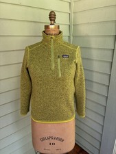 EUC Patagonia Better Sweater Fleece Youth Medium 10 Green Unisex Gorpcore