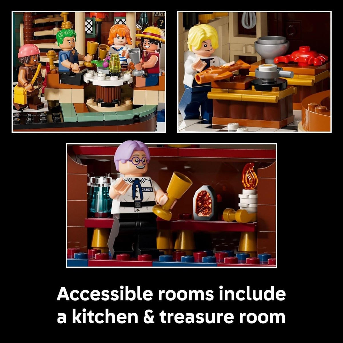 LEGO® ONE Piece: The Baratie Floating Restaurant (75640