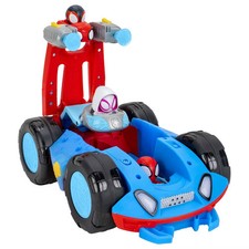 Spidey and His Amazing Friends Deluxe Feature Team Spidey Flip  Reveal