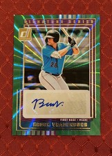 2025 Donruss Brock Vradenburg  Signature Series Green Laser Autograph #SG-BVG 