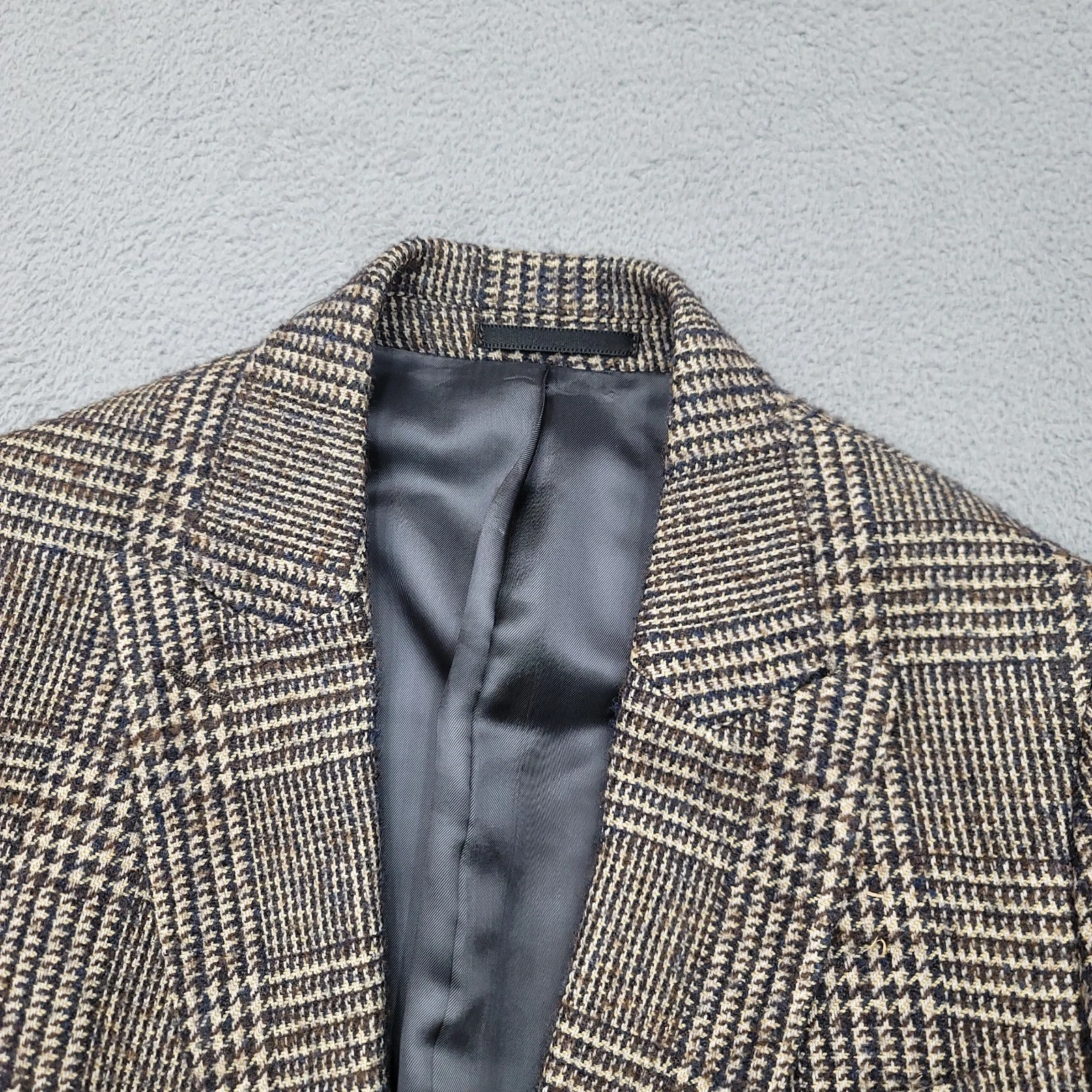 Officine Generale Manon Jacket Blazer Mens Small ( 36"Waist) Houndstooth Wool image 9