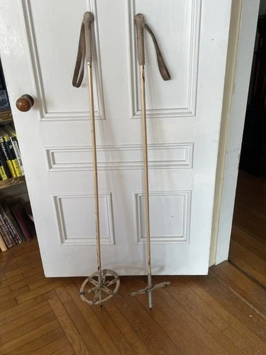 10th mountain division WW2 Northland US Army ski poles Early Rare Military