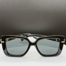 Tiffany  Co TF 4199 8001/S4 Black Gold Sunglasses Grey Lens 53 18 140 READ