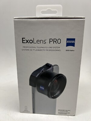 Zeizz ExoLens PRO,  Telephoto 2.0x, IPHONE 6, 6s, 6 Plus, 6s Plus, 7 & 8, MINT.
