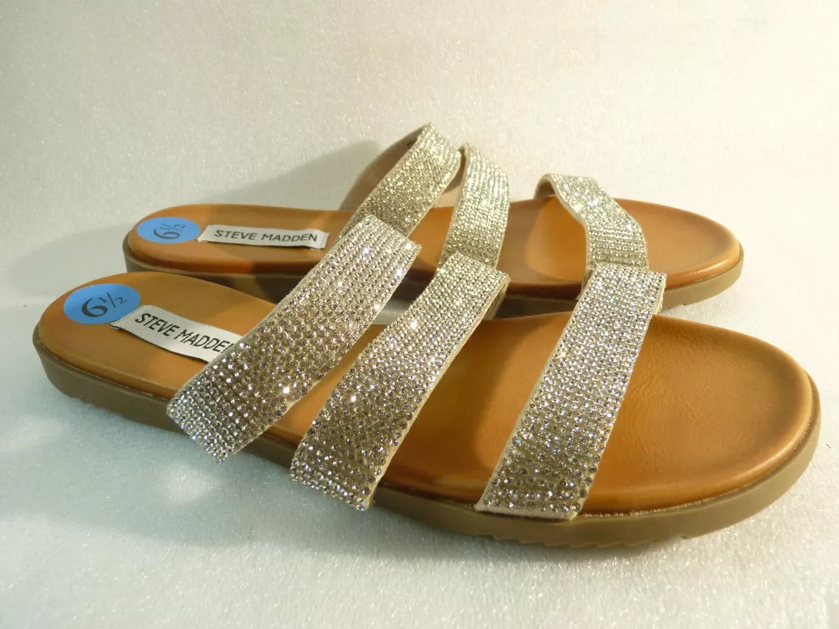 Steve madden hotsell bedazzled slides