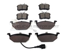 VW CADDY VAN 1.6 TDI 10-15 FRONT AND REAR BRAKE PADS (280MM SIZE + CHECK TYPE)