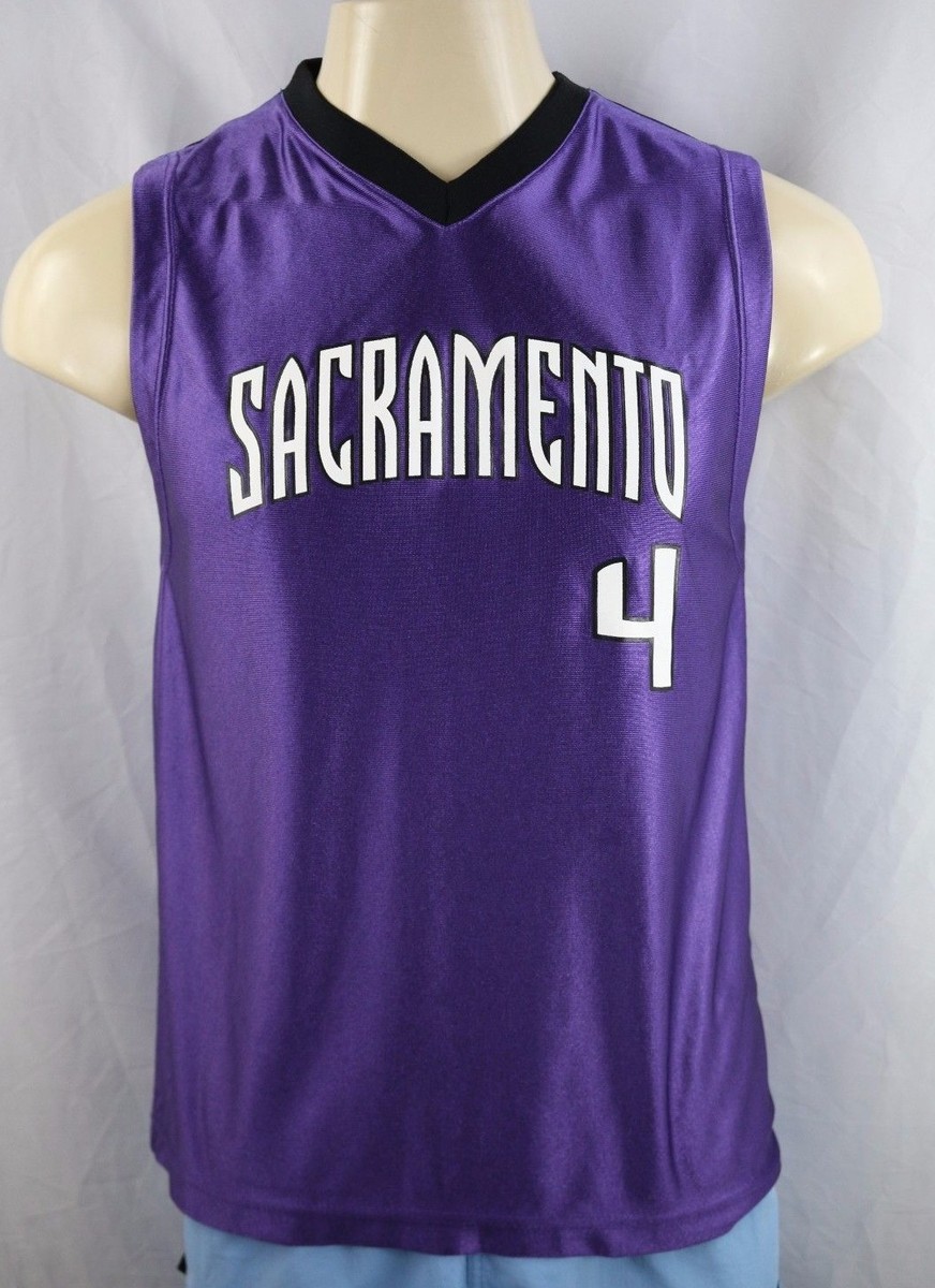 NBA Sacramento Kings #4 Webber Boy's Jersey Size L (14-16) | eBay