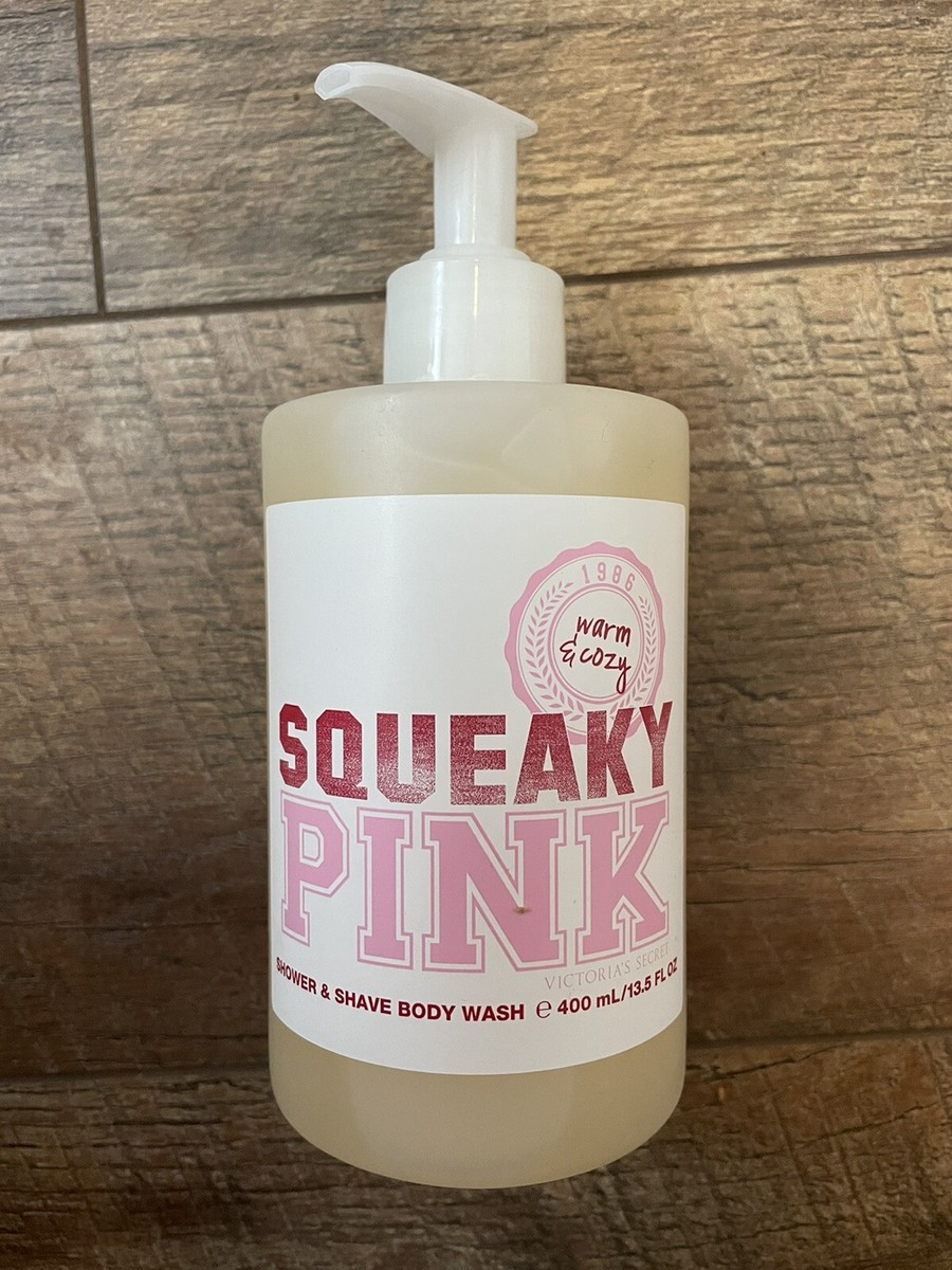 NEW Victoria's Secret Squeaky Pink Warm & Cozy Shower & Shave Body