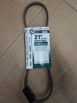 #ad 754 04260 Genuine MTD Drive Belt for Craftsman Huskee Troy Bilt White 3 8quot;x35quot; $12.99