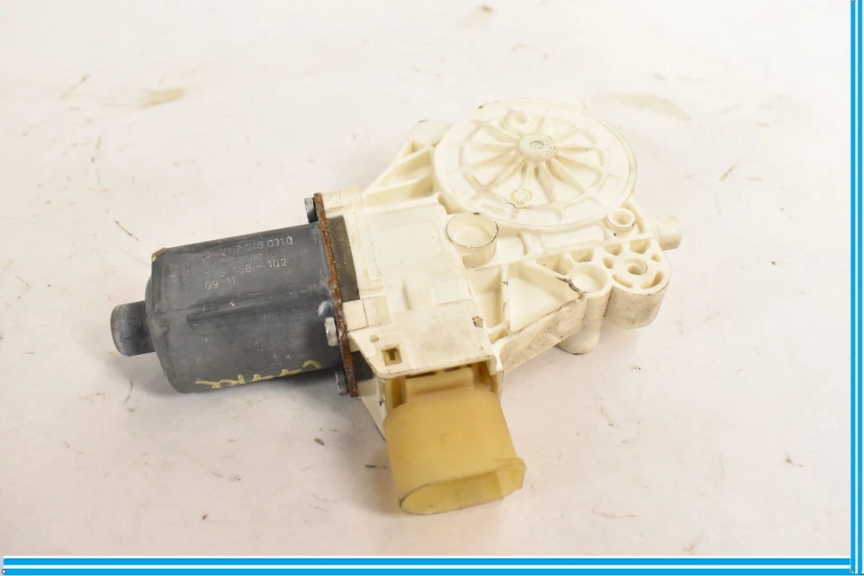 BMW 750I F01 2009-2015 puerta del conductor trasera izquierda ventana cristal regulador motor OEM Foto 4 de 4