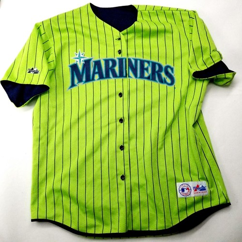Vintage Majestic Made In USA Mariners Alex Rodriguez#3 Reversible CB3 - Picture 10 of 15