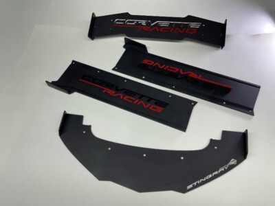 Protoform Compatible Corvette C8 BLACK Kit - Arrma Felony/Infraction - StupidRC
