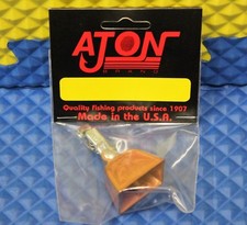 AJON Brand Del's Bells Large Coppered Steel for Fishing Rod Made In USA #DB-602