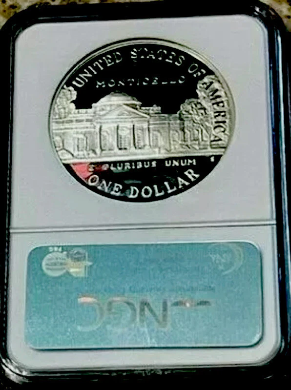 1993 THOMAS JEFFERSON Silver Dollar NGC PR70💥FLAWLESS QUALITY💥 - Image 2 of 4