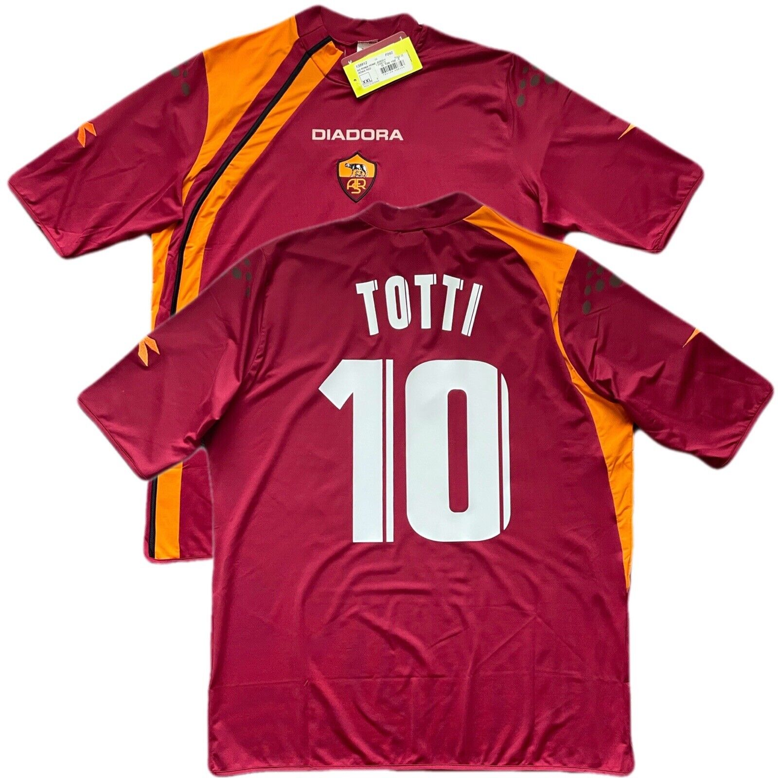 Italy 2006 Home Authentic Shirt #10 Totti - Online Store From