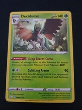 Pokemon Card - Shining Fates - DECIDUEYE 8/72 Amazing Rare HOLO - NEW