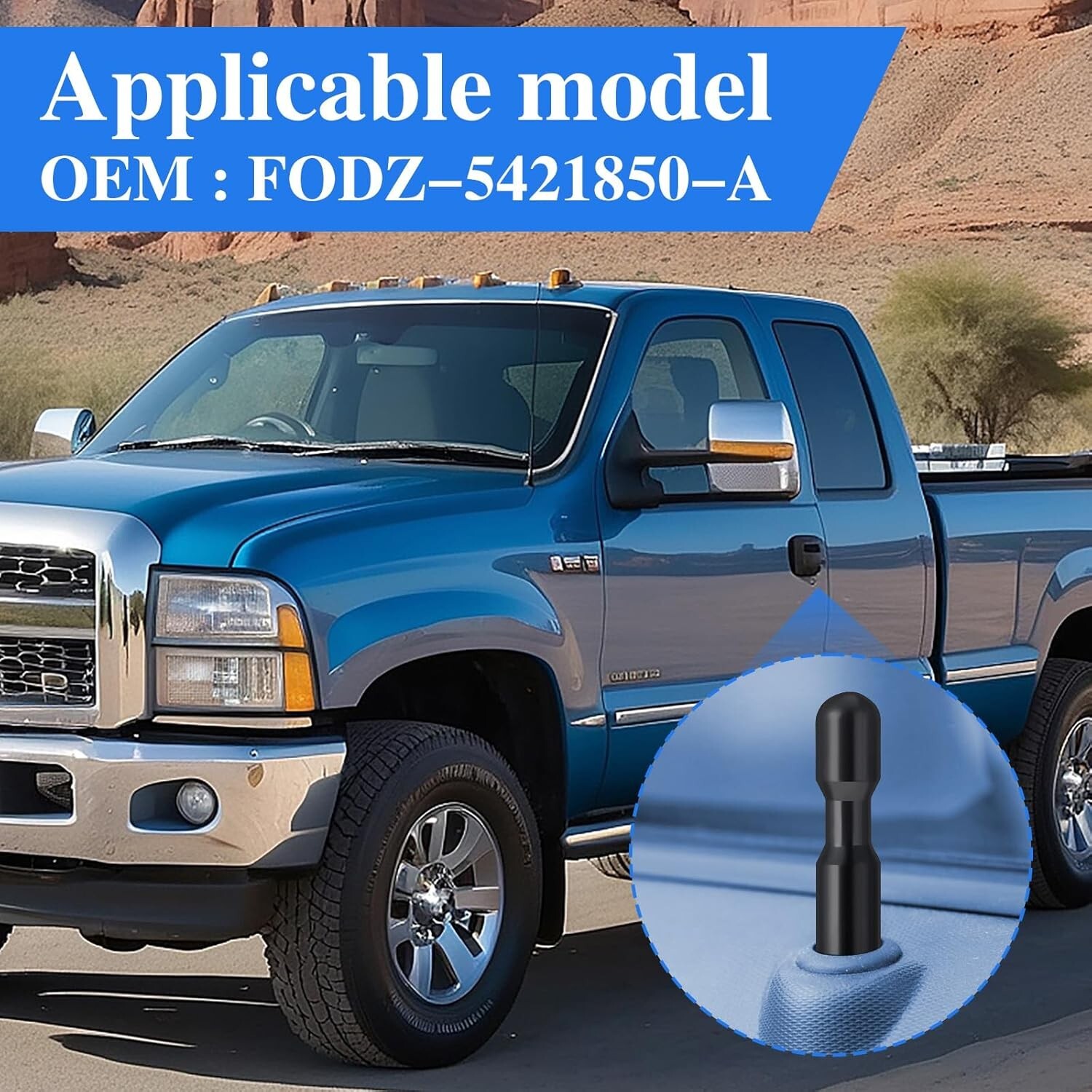 1 Pc or 2 Pc Car Door Lock Knobs for F-150, Black Replacement Pins for Most Cars