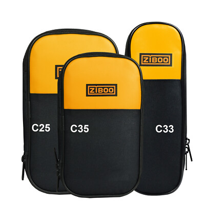 ZIBOO C25 C33 C35 Clamp Meter Soft Case ,Use For Clamp Meter Multimeter Kd