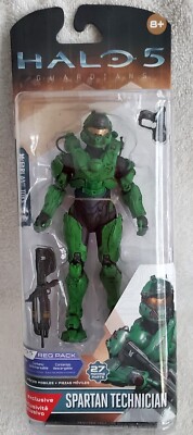 McFarlane Halo 5 Guardians Spartan Technician REQ PACK Toys R US Exclusive Green