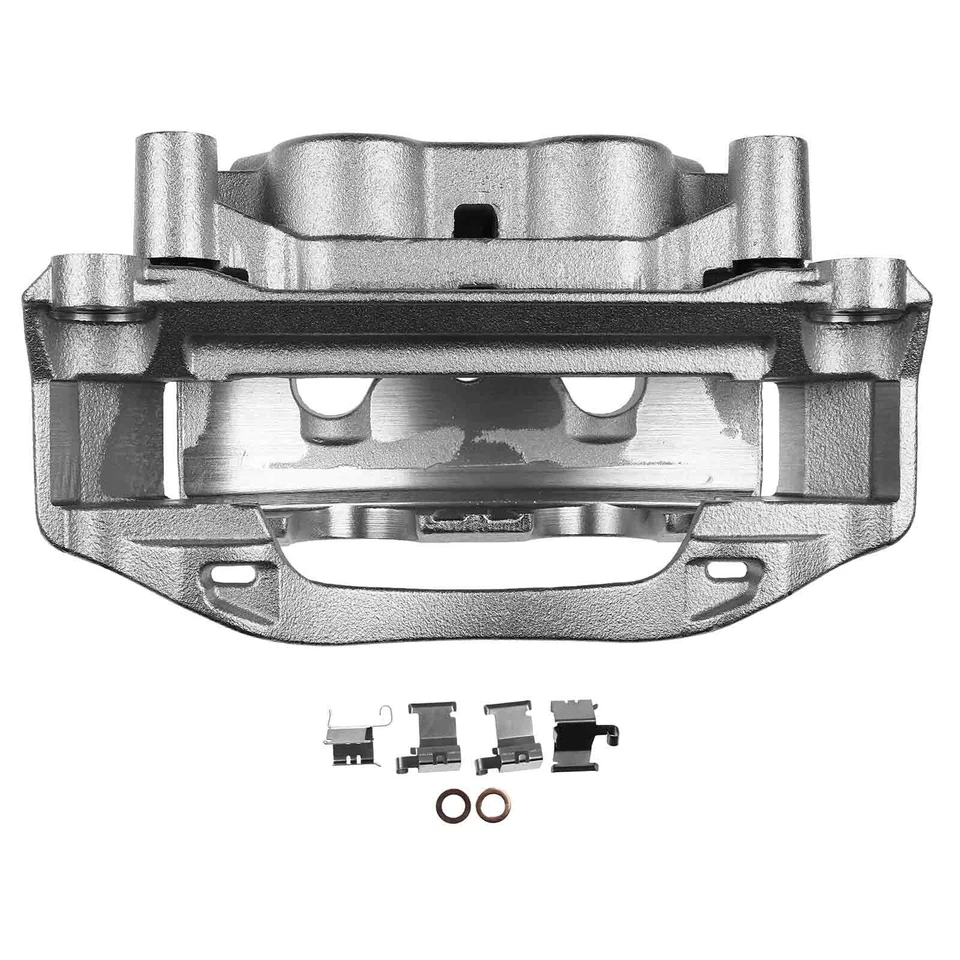 Pinza de freno trasera izquierda con soporte para Chevy Silverado 3500 HD GMC Sierra 3500 Foto 2 de 4