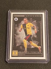 2019-20 Panini Impeccable Roberto Pereyra Base Card 16/65 Watford #87